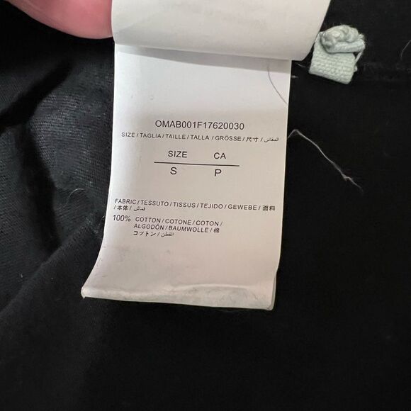 Authentic Off White Virgil Obloh Rainbow Graphic Men’s Tee Shirt Sz S - Picture 6 of 9